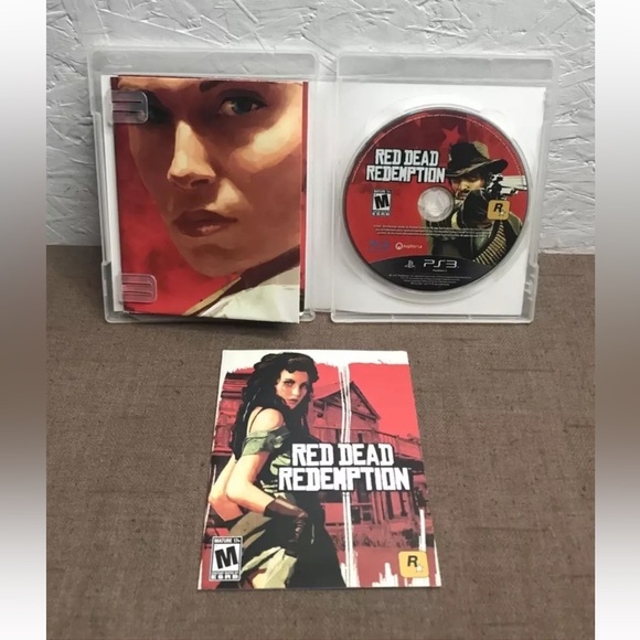 COMPLETE Red Dead Redemption w/ Map & Manual (Sony PlayStation 3, PS3, 2010) - Picture 3 of 7
